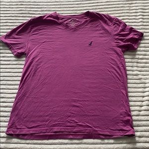 purple slim fit shirt